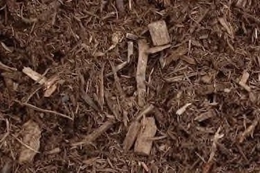 brown mulch